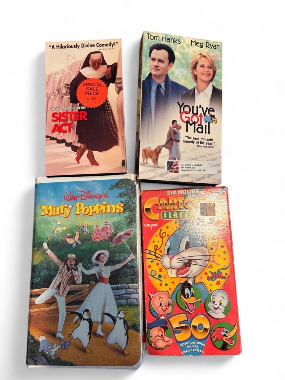 Vintage VHS bundle